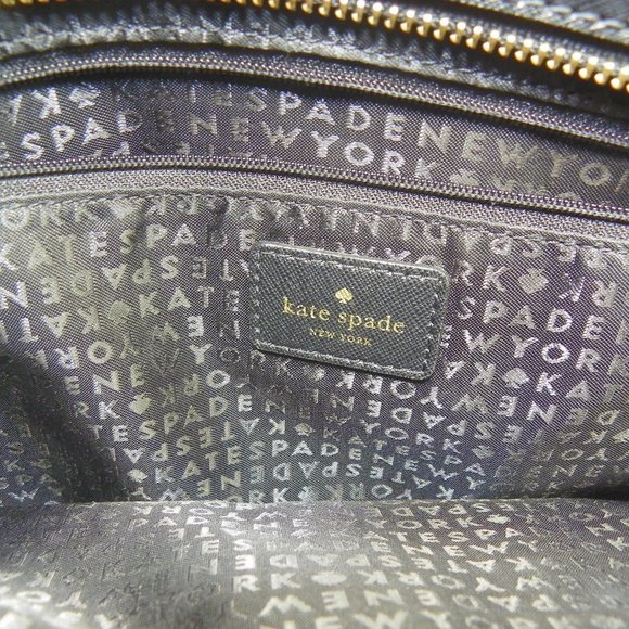 NWOT KATE SPADE BLK SATCHEL W/MATCHING WALLET COA - Picture 8 of 9